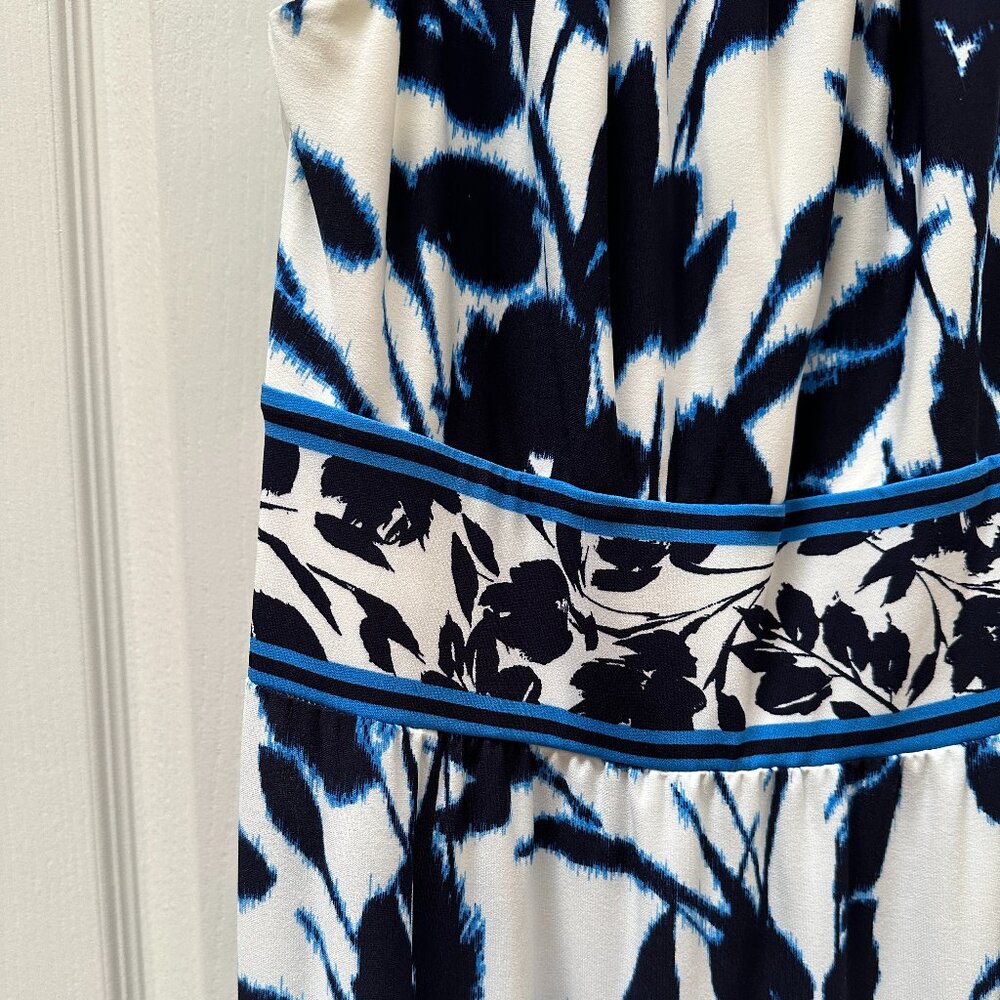 London Times border prinr maxi dress - Picture 2 of 4